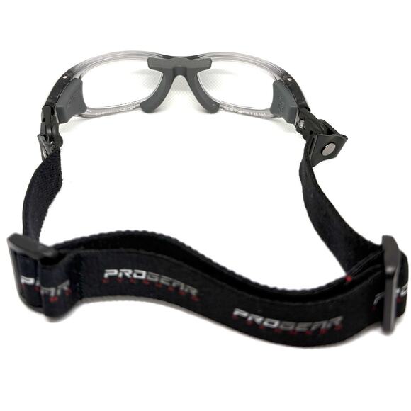 PROGEAR ASTM F803 CLEAR GREY EYEGLASSES SUNGLASSES FRAMES 52-18 - Picture 4 of 5